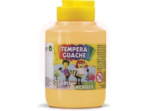 Tinta Guache 250ml Amarelo - Acrilex