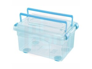 Caixa Organizadora Baby 4,3L Azul - Sanremo