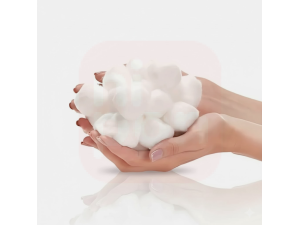 Algodão em Bola Branco